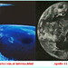 Buraco no polo foto tirada pela tripulação da Apolo 11