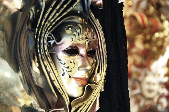 Venetian Carnival Mask - Maschera di Carnevale - Venice Italy - Creative Commons by gnuckx by gnuckx, on Flickr