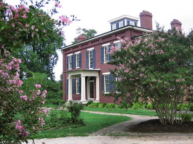 This civil war era mansion gave me an idea of what life might have been like back then