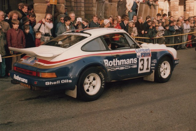 Roger Clark Ian Grindrod Rothmans Porsche Rally Team Porsche 911SC RS 