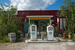 Old gasoline stations & garages