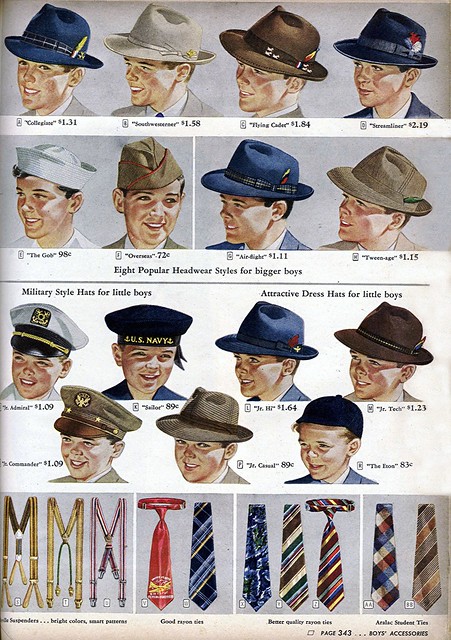 1944 - Boy's Hats