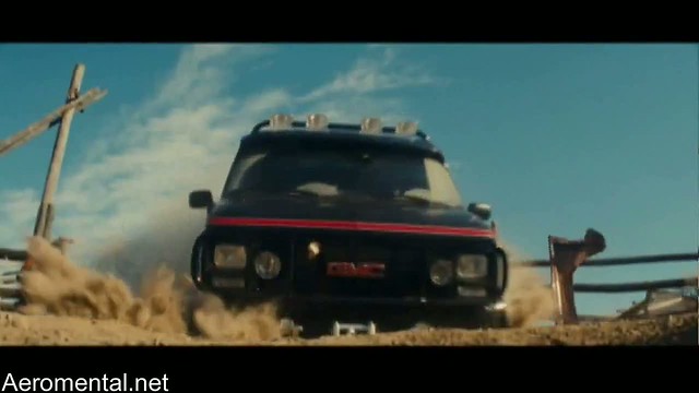 A-Team movie GMC van