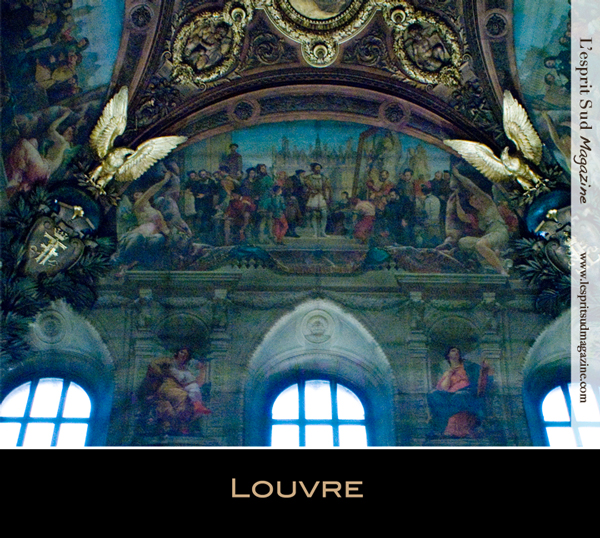 Ceiling painting (Louvre museum)