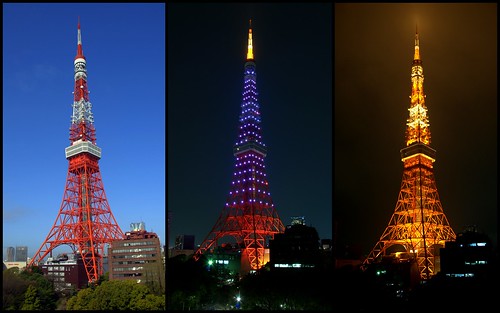 Tokyo Tower's Tridente views