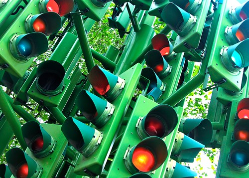 London traffic lights - t2i