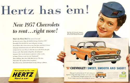 1956 ... rent a 1957 Chevy!