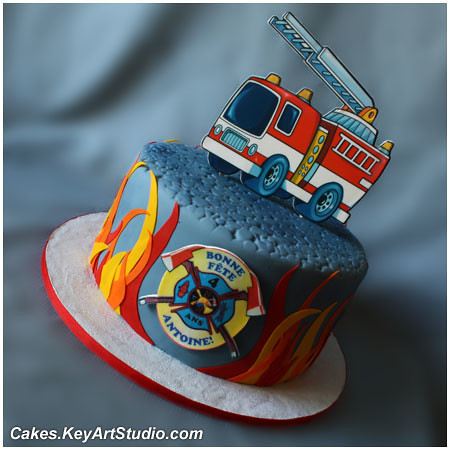 Fire Truck Birthday Cake on Fire Truck   Fire Engine Cake   Flickr   Photo Sharing