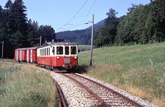 Trains Yverdon-Sainte-Croix (Suisse)