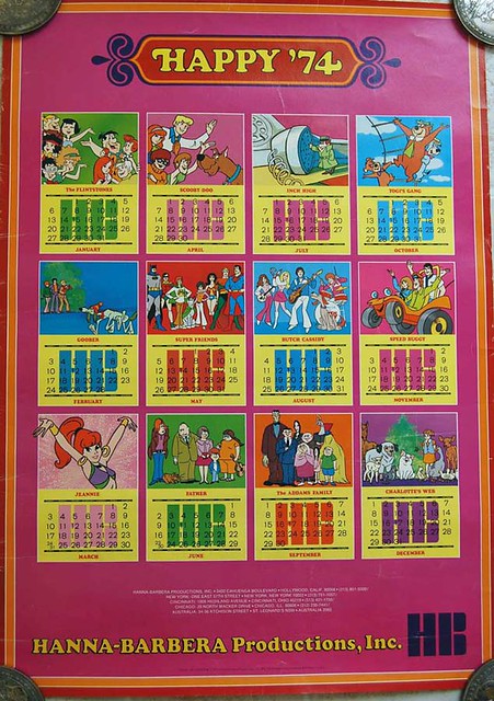 HB Calendar 1974 