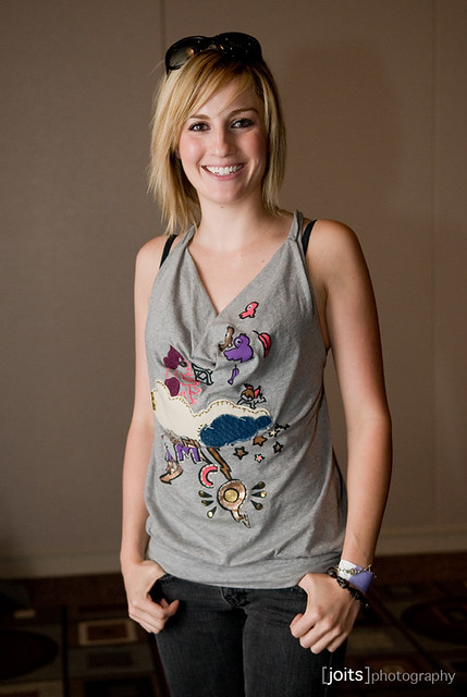 alison haislip she's a tv correspondent for attack of the show on G4 and