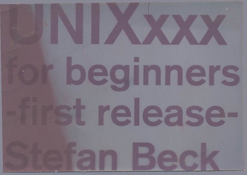 UNIXxxx for beginners