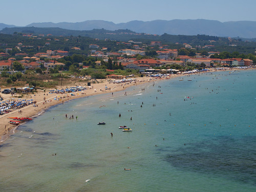 View of Tsilivi beach