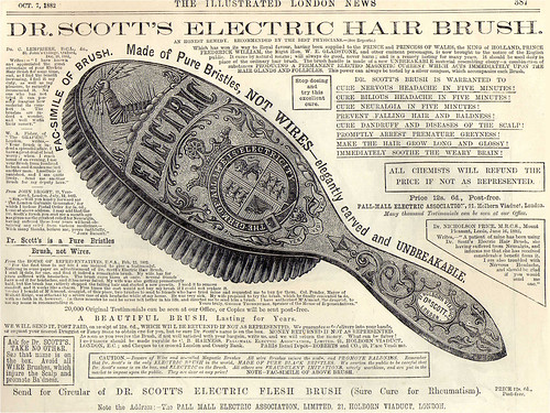 Dr Scott's Electric Hair Brush