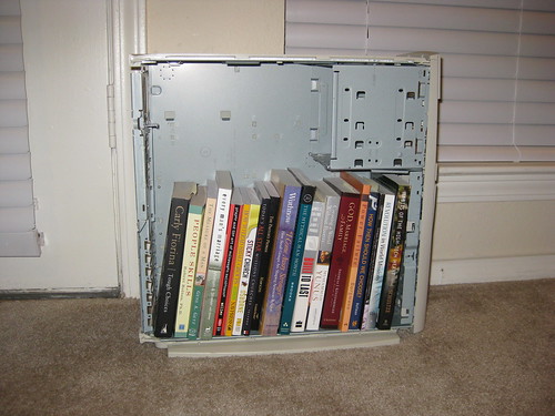 Repurposed Computer - Book Case