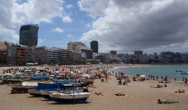 Semana Santa 2010.Playa de Las Canteras.Las Palmas de Gran Canaria