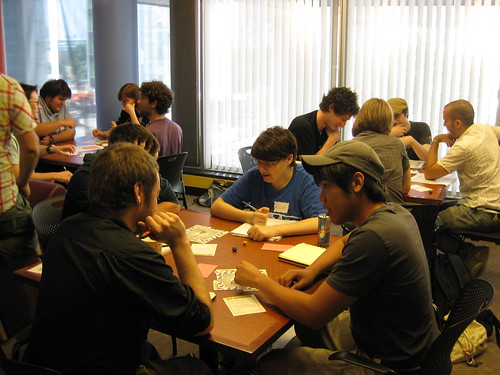 UROPs working on paper prototypes