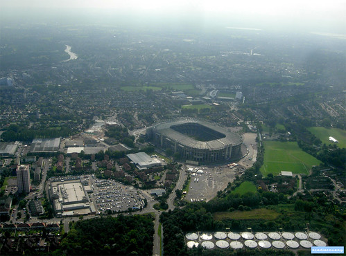 Twickenham Stadium, aerial photograph