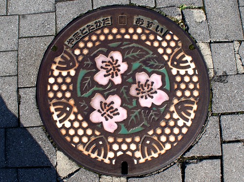 Yamatotakada Nara,manhole cover（奈良県大和高田市のマンホール）