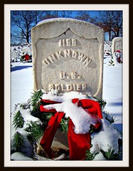 National Cemetery on Christmas day