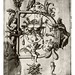 005-Letra D-El rey David-Neiw Kunstliches Alphabet 1595- Johann Theodor de Bry