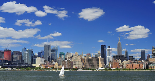 NYC Skyline from Hoboken Ferry