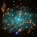 Detail: Black Hole Blows Big Bubble (NASA, Chandra, 07/12/10)
