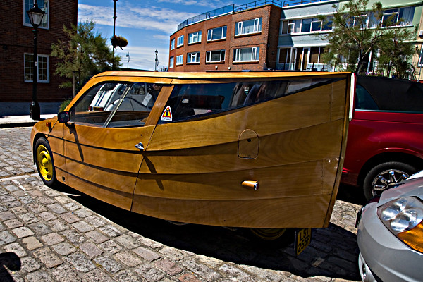 Citroen 2CV Wooden Boat Car