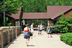Cumberland Falls State Resort Park. Visitor Center.