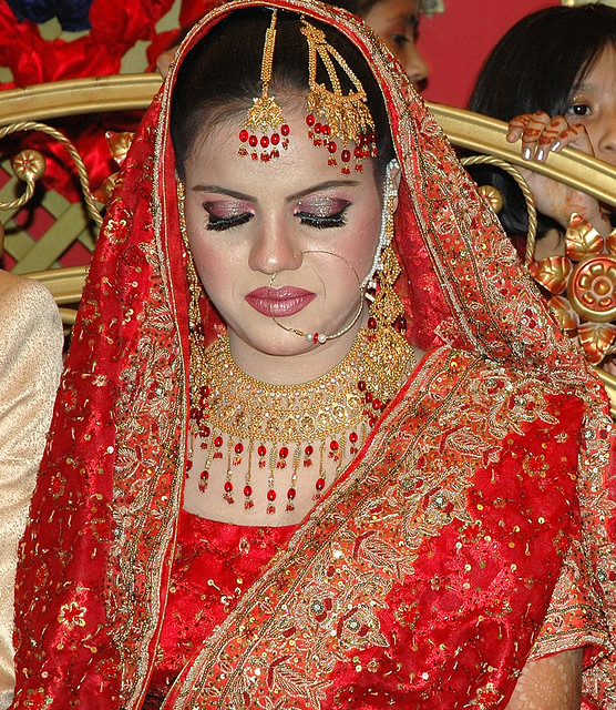 a typical pakistani bride a wedding ceremony