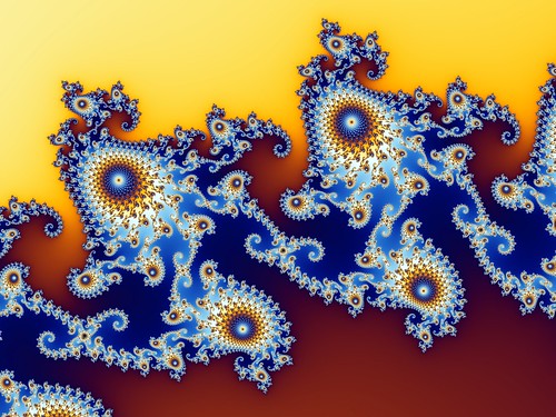 Mandelbrot set - Step 5 of a zoom sequence