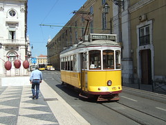 Trams de Lisbonne Ligne 25 (Photos années 2000) Portugal