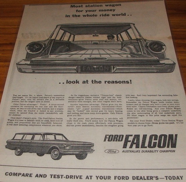 Last of the 1st Generation Falcon Bodies is this XP Falcon Wagon 
