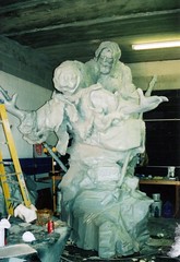 Fiberglass styrofoam sculpture