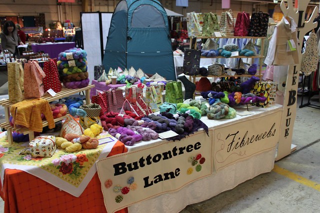 Buttontree Lane and Fibrewebs stall