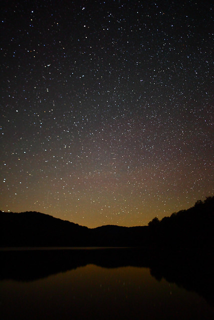 Stars Reflecting Mountain Lake by ForestGladesiWander