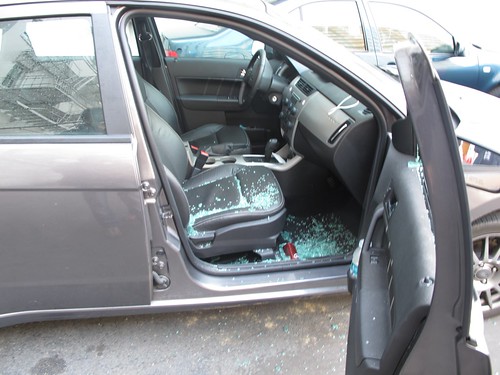 broke into the car , San Francisco Criminality by Gabriele B.