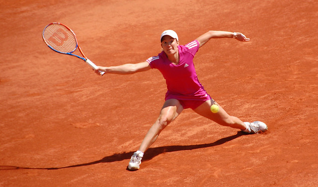 Henin at Roland Garros 2010