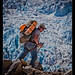 Warner hiking to glacier camp, Chopicalqui (2)