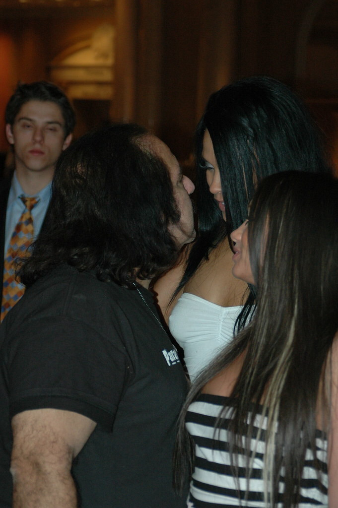 Ron Jeremy Kissing 77
