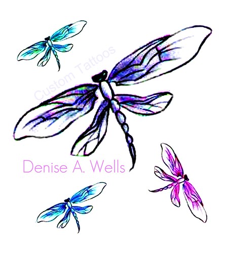 Dragonfly tattoo designs by