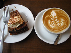 Cake and coffee
