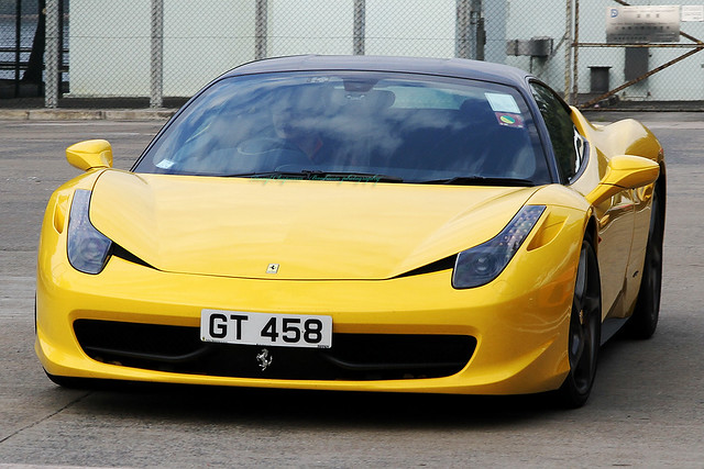 Ferrari 458 Italia GT 458 Saw this one once before in Admiralty 