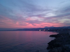 Sunset Over Nice