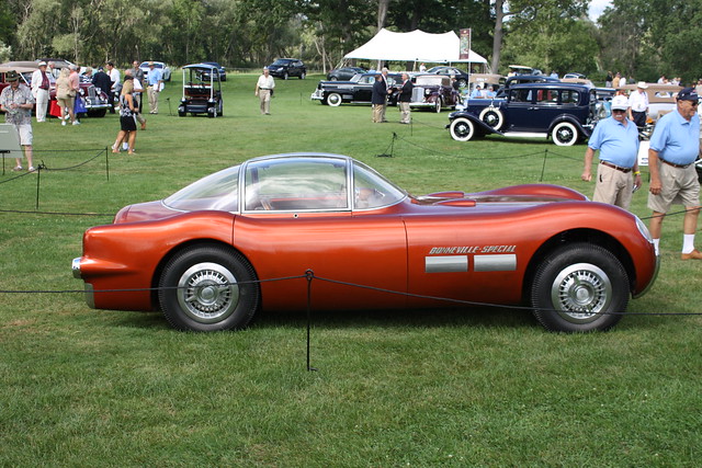 1954 Pontiac Bonneville Concept Car profile