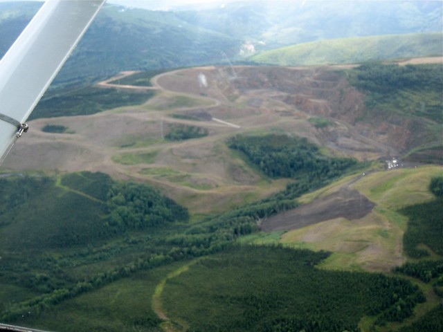 Open Pit Mine near Fairbanks