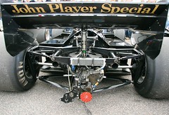 Lotus Racing Cars on Display