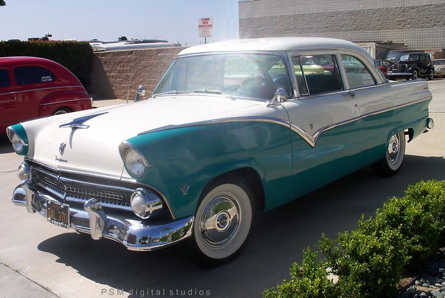 1955 Ford Fairlane Club Sedan is For Sale at a classic car show room around