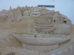 Sand Sculpture at Gosport Discovery Centre