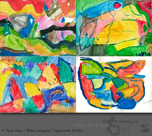 6 yrs) _1* Paul Klee: "fishes playing" /spielende Fische by SeRGioSVoX